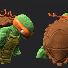 Miguel Angel. 3D, Design, and Game Design project by Alfredo Porras Lucio - 05.21.2015