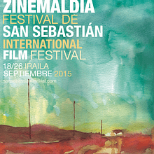 SanSebastianFilmFestival. Graphic Design, Traditional illustration, and Painting project by Estudio Acuático - 07.13.2015
