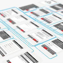 Wireframe App MD. Un proyecto de Programación, Desarrollo Web, Diseño, Diseño gráfico y UX / UI de Belén del Olmo - 13.07.2015