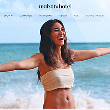 Branding de moda completo para maison hôtel (www.maisonh.com). Br, ing, Identit, Art Direction, Editorial Design, Graphic Design, Web Design, and Packaging project by Sandra Santos - 04.04.2016