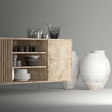 Serie Burma. Un projet de 3D, Architecture, Design, Fabrication de mobilier , et Conception de produits de Ferran Prat - 14.07.2015