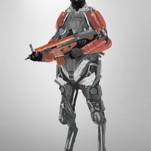Modern cop. Character Design, and Traditional illustration project by Adrián Rodríguez - 07.14.2015