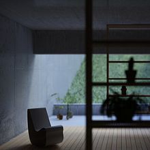 Patio Interior. Un projet de 3D, Architecture , et Architecture d'intérieur de Ferran Prat - 14.07.2015