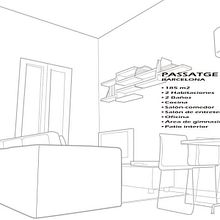 3D Passatge San Pau 9. Un projet de 3D de Dontai Rodriguez Malavé - 15.07.2015