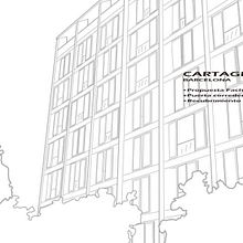 Fachada Cartagena 243-245. Un proyecto de 3D y Arquitectura de Dontai Rodriguez Malavé - 15.07.2015