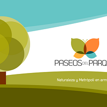 Folleto Paseos del Parque. Un proyecto de Br, ing e Identidad y Diseño gráfico de Fabio Marcelo - 19.07.2015