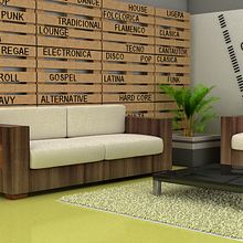 Infografía hall 3D. Un proyecto de Diseño, 3D, Arquitectura y Diseño de interiores de selmi - 19.01.2015