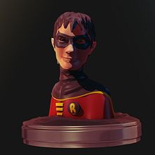 Mi Proyecto del curso Modelado de personajes en 3D. Un proyecto de 3D y Diseño de personajes de Santiago Vitali - 19.07.2015