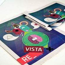 Diseño de portada para el nº1 de la revista de la escuela de arte de Cadiz. Un proyecto de Diseño de JuanJo R Blik - 06.03.2015