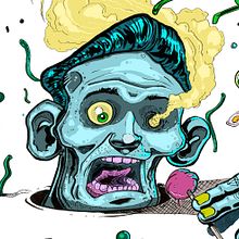 Trapped on sugar dimension.. Animation, Comic, Character Design, and Traditional illustration project by El Moy - 07.21.2015