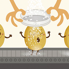 Los Artesanitos Motion graphics. Un progetto di Animazione di Carmen Aldomar - 21.09.2014