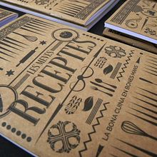 Les Meves Receptes. Projekt z dziedziny Projektowanie graficzne, Trad, c i jna ilustracja użytkownika sergi nadal - 21.07.2015