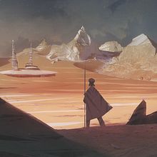 Dangerous sands. Character Design, and Traditional illustration project by Adrián Rodríguez - 07.21.2015