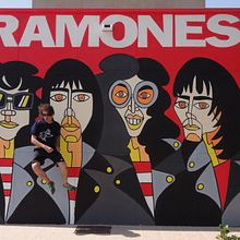 MURAL RaMONES. Architecture project by PACHUCHO PINTOR - 07.26.2015