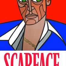 scarface. Traditional illustration project by PACHUCHO PINTOR - 07.26.2015