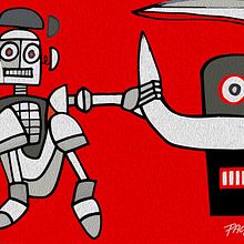 TORERO ROBOT. Animation project by PACHUCHO PINTOR - 07.28.2015