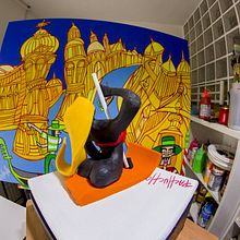 pop sculture. Fine Arts project by PACHUCHO PINTOR - 07.28.2015