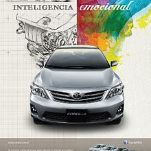 Gráfica - Toyota "Inteligencia Emocional". Br, ing, Identit, Cop, writing, and Advertising project by Gabriel Raimondo - 09.28.2012