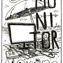 Proyecto "Con las palabras vueltas". Design, and Traditional illustration project by Marco Francés Grau - 01.31.2015