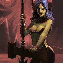Demonia. Un proyecto de Diseño de personajes e Ilustración tradicional de Marco Francés Grau - 26.04.2015