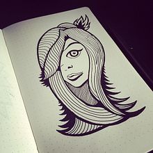ilustraciones | bocetos 2. Character Design, and Traditional illustration project by Lucas Danilas - 05.31.2015