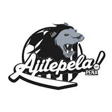 Logotipo para peña AJITEPELAS! Ein Projekt aus dem Bereich Br, ing und Identität, Kalligrafie, Design, Traditionelle Illustration, T und pografie von wee - 28.07.2015