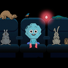 BOLID, The Little Meteor. Animation, and Character Design project by Caramel - 07.29.2015