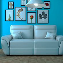 living 3d max Vray Photoshop. Un proyecto de 3D, Diseño y Diseño de interiores de Carmen San Gabino - 30.07.2015