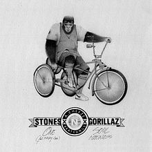 STONES & GORILLAZ COVER. Br, ing, Identit, Design, Traditional illustration, and Music project by Lalo Garcia - 07.30.2015