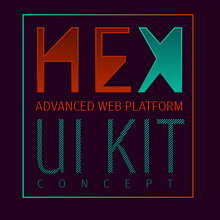 HEX UI (WIP). Un progetto di UX / UI e Web design di Pàul Martz - 31.07.2015