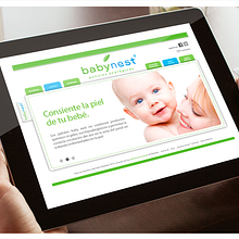 Web site Baby Nest. Web Design project by Francisco Nesta HDurán - 08.01.2015