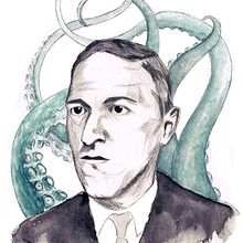 H. P. LOVECRAFT. Een project van  Beeldende kunst, Traditionele illustratie y Schilderij van Albert Vila - 02.08.2015