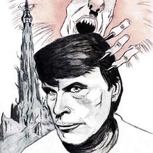 Stephen King. Een project van  Beeldende kunst, Traditionele illustratie y Schilderij van Albert Vila - 02.08.2015