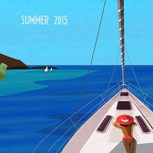 Summer 2015. Un proyecto de Bellas Artes, Diseño e Ilustración tradicional de Valeria Scaloni - 24.07.2015