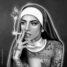 Believe, motherf***er!. Un proyecto de Ilustración tradicional de Marta Rodriguez - 04.08.2015