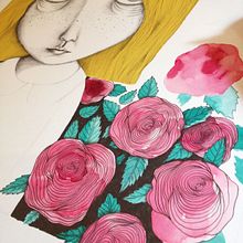 Rose garden. Un progetto di Illustrazione tradizionale di wäwä - 14.03.2015