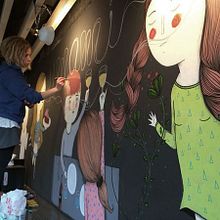Mural Umami. Un progetto di Illustrazione tradizionale e Pittura di wäwä - 05.08.2015