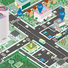 TRABAJO para TECNOACCESIBLE. Un progetto di Illustrazione tradizionale di Miguel B. Núñez - 06.08.2015