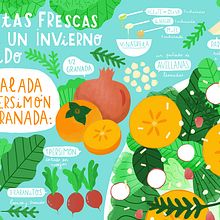 Horchata Magazine - 3 Recetas para Horchata 3 . Traditional illustration project by ana seixas - 01.05.2015
