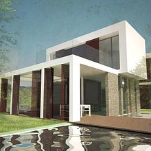 Vivienda Unifamiliar en La Marina . % Virginia Lorente Alegre tarafından hazırlanan Mimarlık, İç Mimarlık, Ve İç Tasarım projesi - 08.07.2015