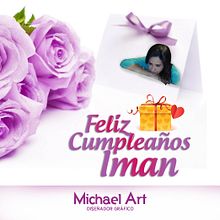Video Cumpleaños Inma. Animação, e Design gráfico projeto de Michael Ramos - 31.07.2015