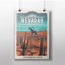 N E V A D A H. Graphic Design project by Amaia Zaitegi - 10.28.2015