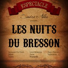 Les nuits du Bresson (interchangeable characters). Un progetto di Belle arti, Graphic design e Illustrazione tradizionale di Sandra Allen - 09.08.2015