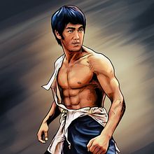 Bruce Lee estilo Cómic. Un proyecto de Cómic e Ilustración tradicional de Rony Azurdia - 12.10.2014