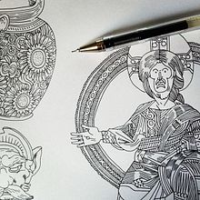 CUADERNOS DE VIAJE VUELING. Editorial Design, Traditional illustration, L, and scape Architecture project by Juan Díaz-Faes - 08.11.2015