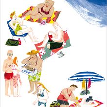 By the sea. Projekt z dziedziny Trad, c, jna ilustracja i  Reklama użytkownika Iratxe López de Munáin - 31.07.2015