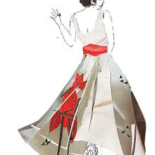 Ilustraciones zootropo. De Chanel a Schiaparelli. . Ilustrație tradițională de Natalia Latorre - 08.14.2015