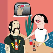 Ilustración | Cita a ciegas. Art Direction, Design, Editorial Design, and Traditional illustration project by Elena Éper - 08.15.2015