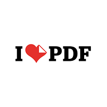 I Love PDF. Graphic Design, Br, ing & Identit project by Carles Ivanco Almor - 08.11.2015