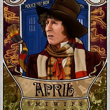 Calendario Doctor Who 2014. Graphic Design, and Traditional illustration project by Mel Trasfi - 12.25.2013